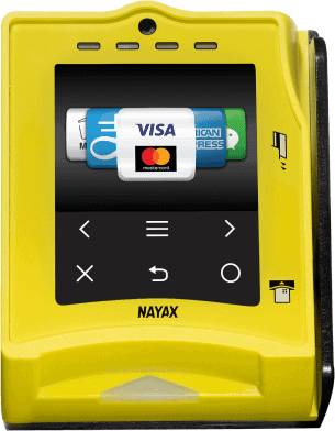 Nayax VPOS Touch — terminal de paiement pour distributeur automatique